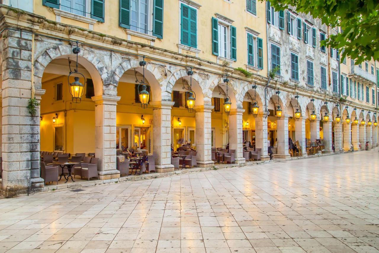 דירות Corfu  La Casa Con La Vista Delle Fortezze By Corfuescapes מראה חיצוני תמונה