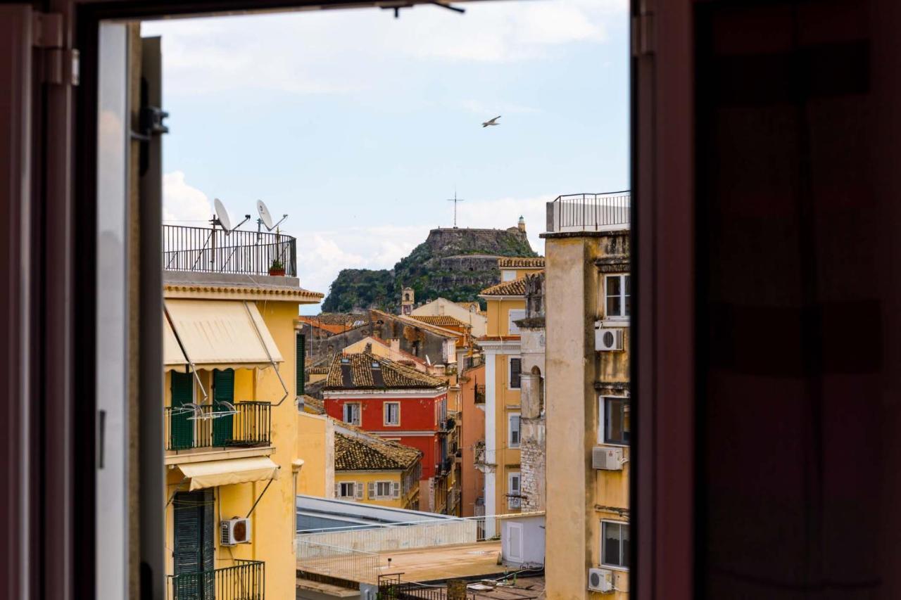 דירות Corfu  La Casa Con La Vista Delle Fortezze By Corfuescapes מראה חיצוני תמונה